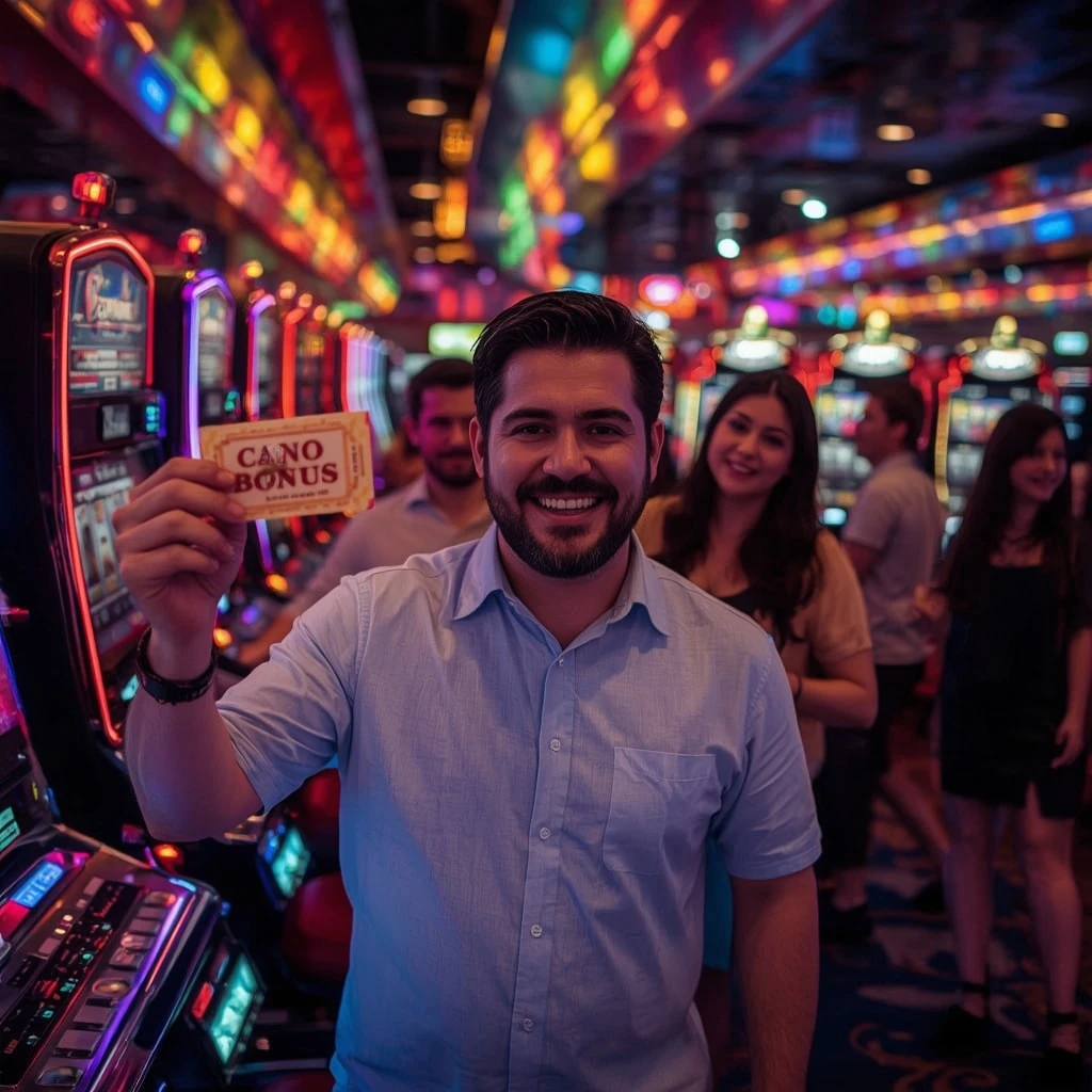 une personne tenant un bonus FgFox Casino